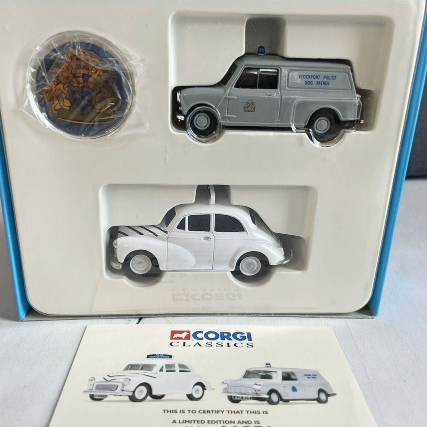 Thumbnail: Gorgi Cassic Police Set Limited Edition Diecast ModelCars