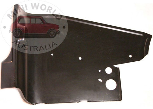 Rear companion box L/H with Inertia seat belt mount (Genuine panel ...