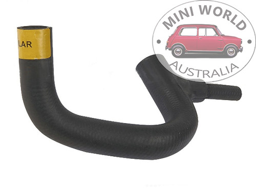 Mini Radiator Hoses Mini & Moke Radiator Kevlar bottom hose with heater outlet | Mini World ...