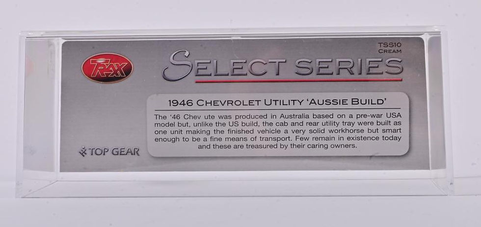 Thumbnail: Trax TSS10 Select series 1946 Chevrolet Ute "Aussie Build" Diecast Model Car