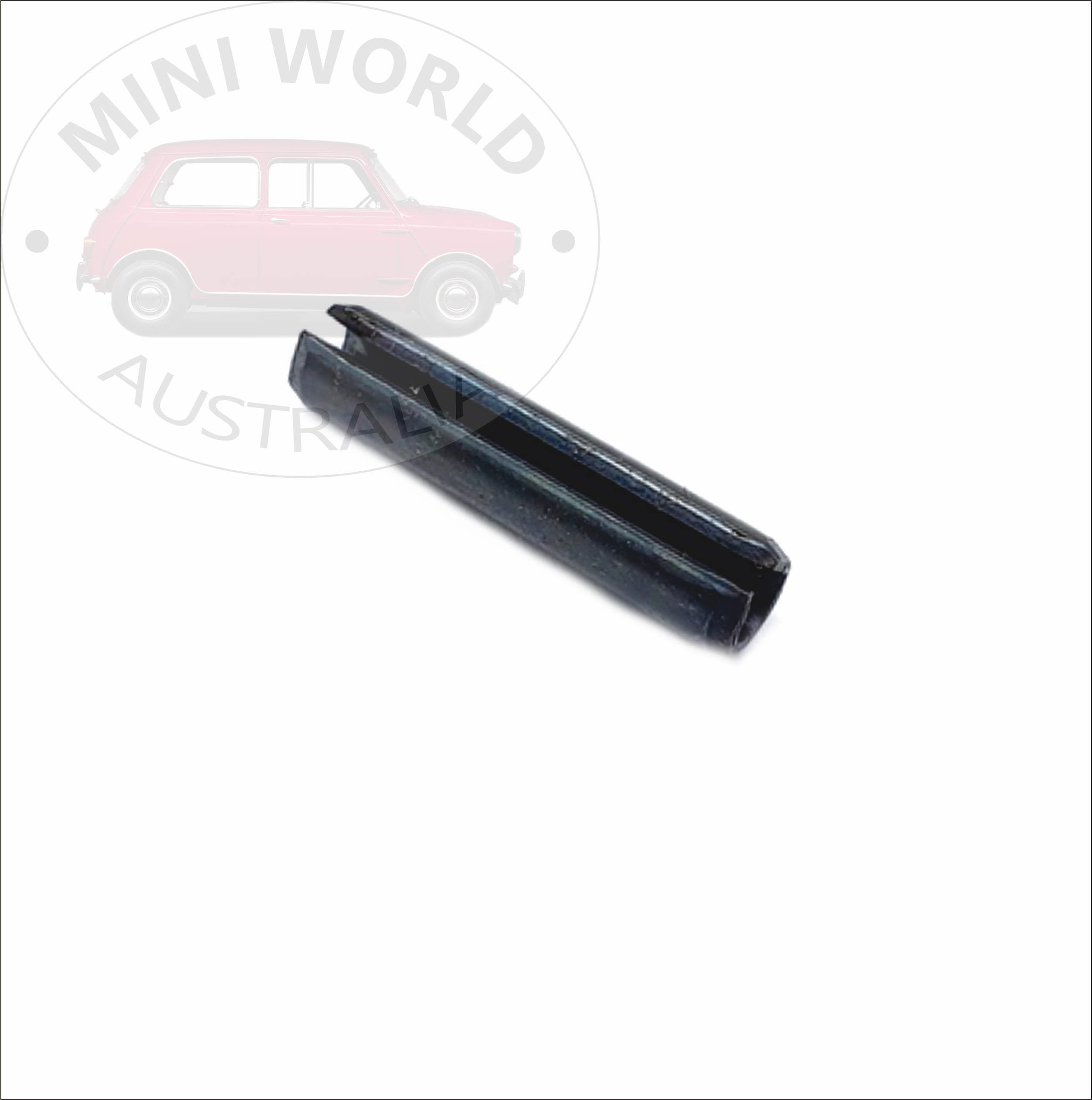 Rod change gear linkage roll pin