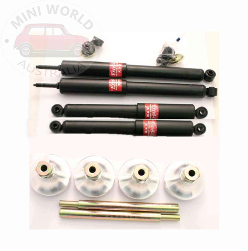 Mini and Moke shocks suspension package of Kayaba gas upgrade | Mini ...