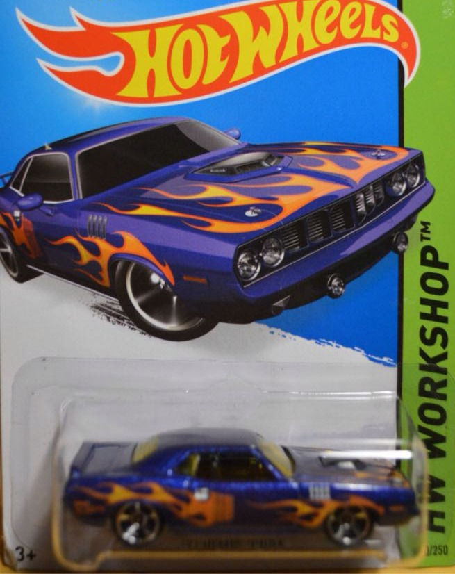 Hot Wheels '71 Hemi Cuda Diecast Model Toy