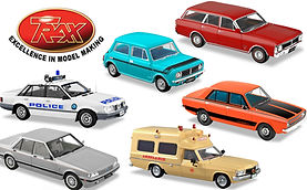 trax diecast model cars 1:43 scale