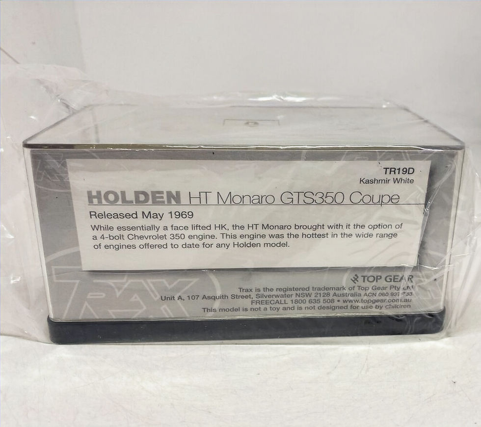 Thumbnail: Trax TR19D 1969 Holden HT GTS350 Monaro Coupe Diecast Model car
