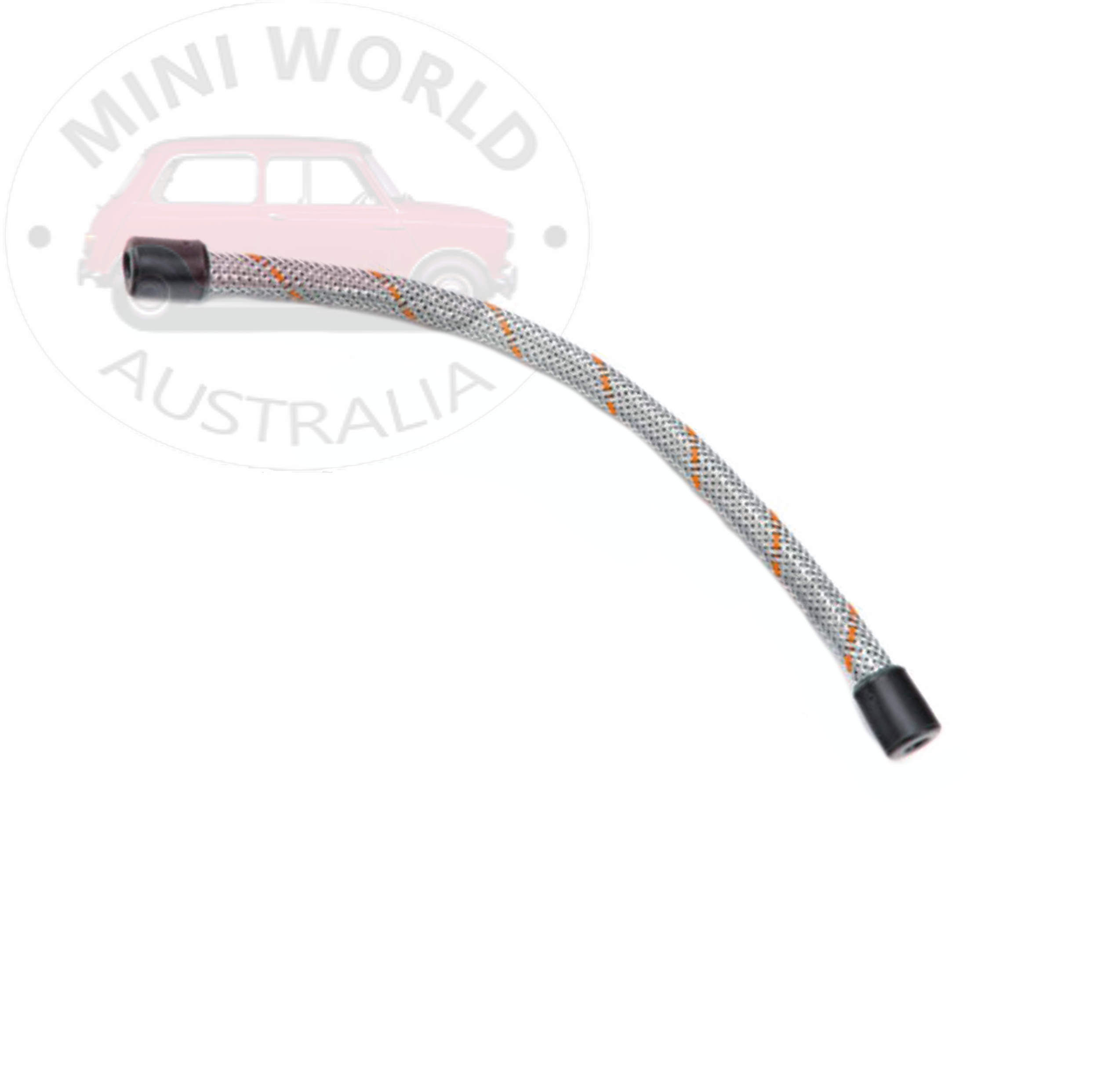 5" braided petrol pipe 1/4" bore