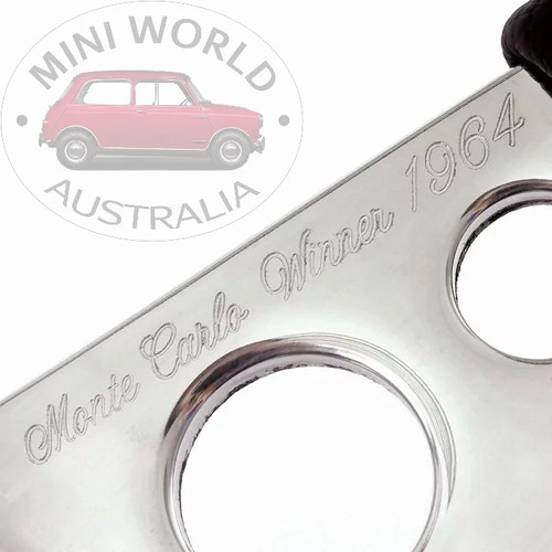 Paddy Hopkirk Mini Leather Steering Wheel by Moto-Lita-Black with