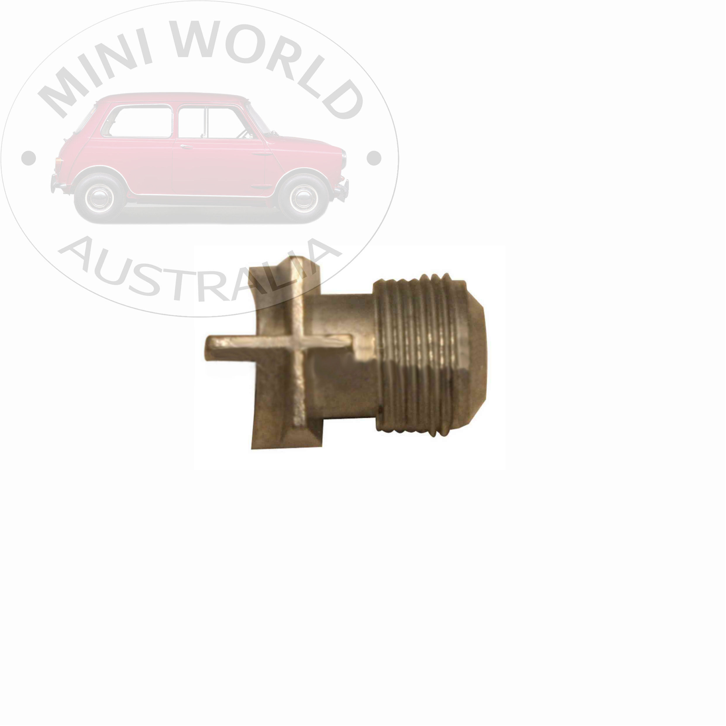 Wiper motor ferrule between motor and cable tube
