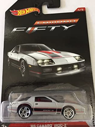 Hot Wheels '85 Camaro Iroc-z Collectible Die Cast Metal Toy Car
