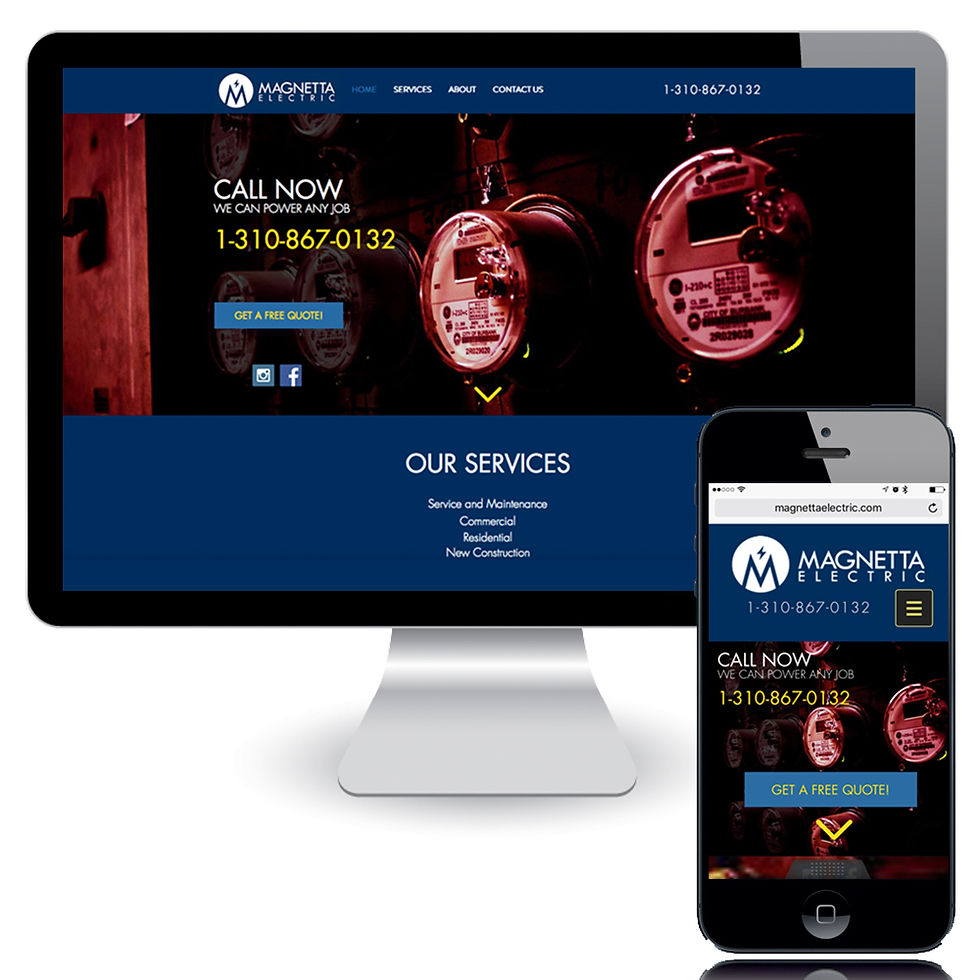 Magnetta Electric Website