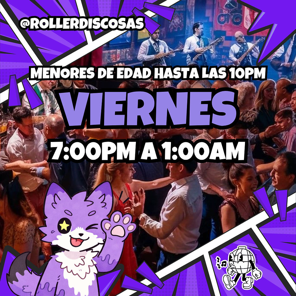 ROCOLA 📻 VIERNES ROLLER DISCO