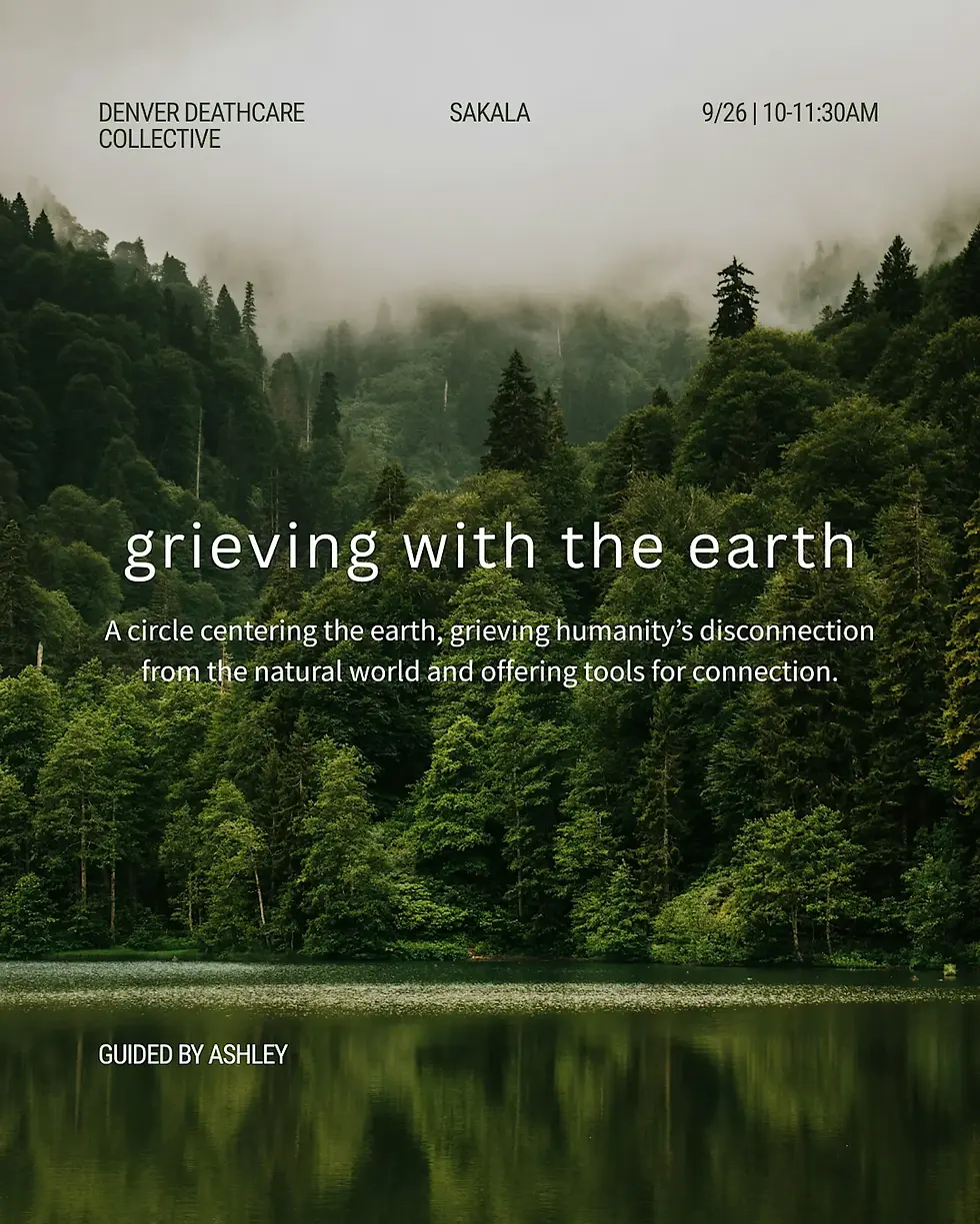 Grieving with the Earth