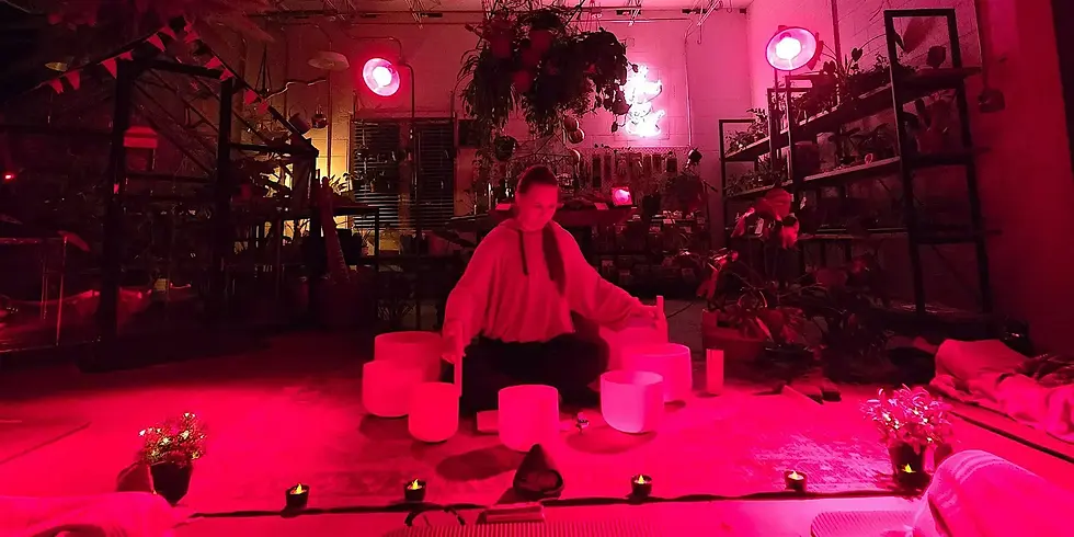 Red Light Therapy Sound Bath