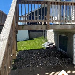 Deck replacement project in Cedar Rapids, Iowa. Deck company near me.