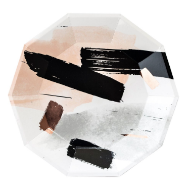 Muse - Abstract Large Paper Plates