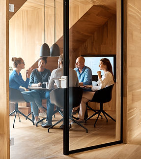 Sala de reuniões da equipe