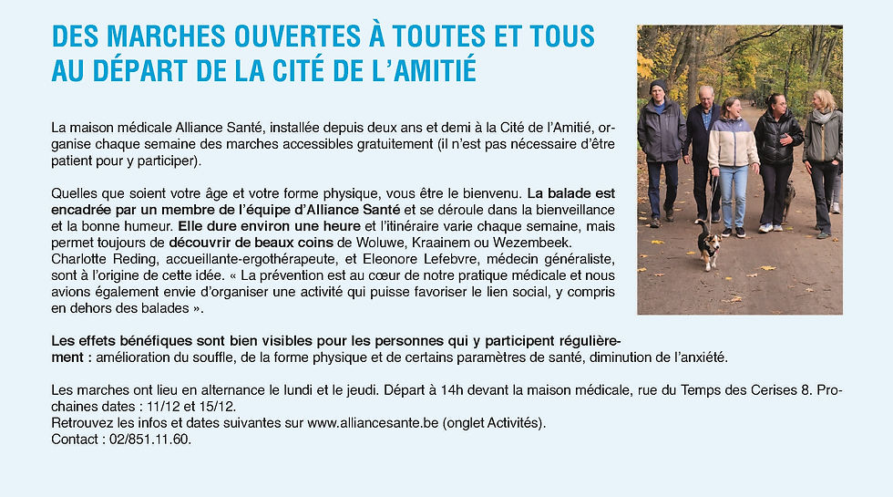 Nos balades ont du succès !