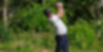 Bild på golfspelare mot grönskadnde bakgrund. En plakett ovanpå bilden har en text som säger "Välkommen till kallfors" och en härlig vistelse hos oss. Denna bild finns på CN Hotells hemsida