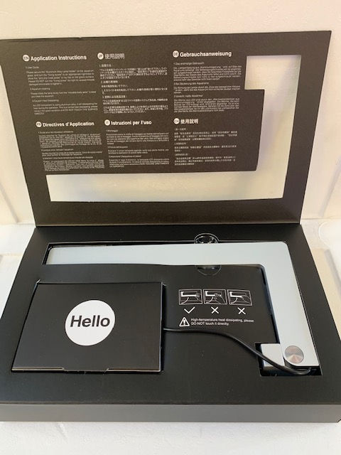 Thumbnail: FLEXI-mini HCRI New Model Aquarium LED Nano Light Planted Aquascape (Silver)