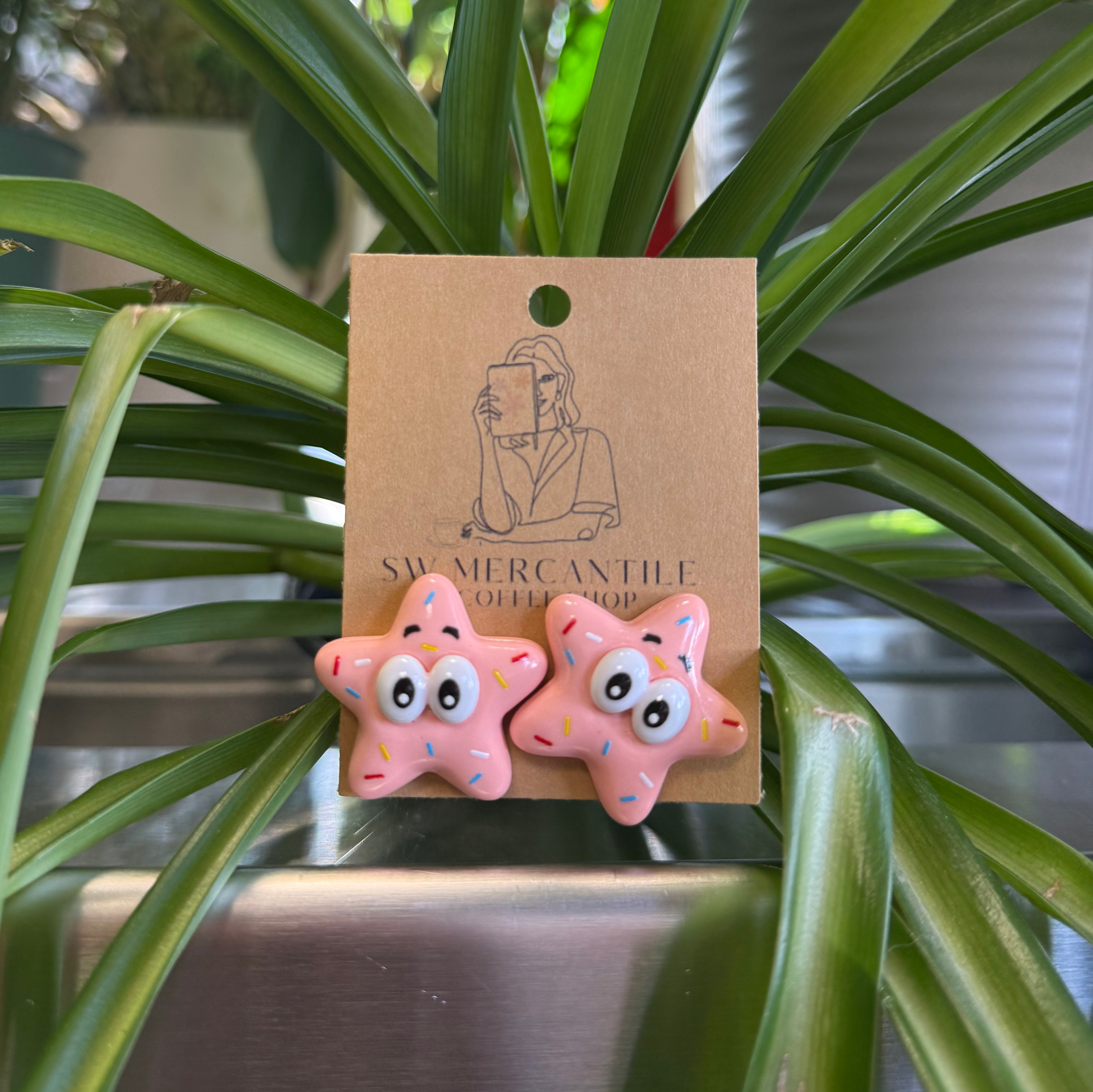 Sprinkle Star Earrings