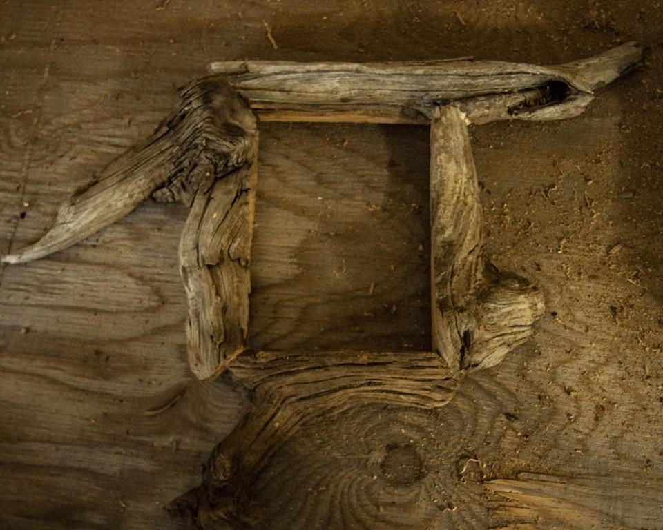 Thumbnail: Handcrafted Picture Frame 5x7 Driftwood Frame