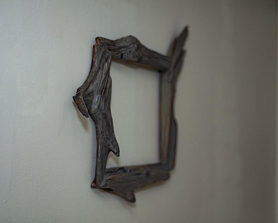 Thumbnail: unique handmade wood frame 9x12