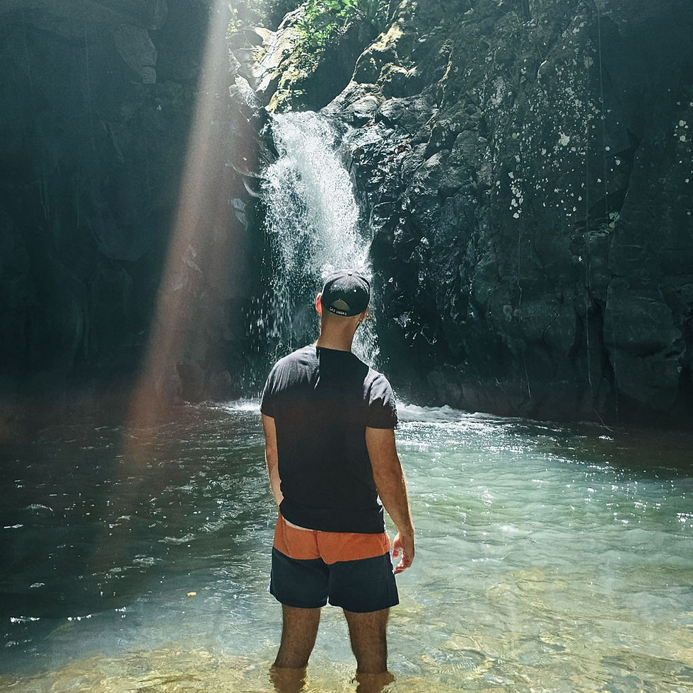 La cascade Bourceau 2 en Guadeloupe