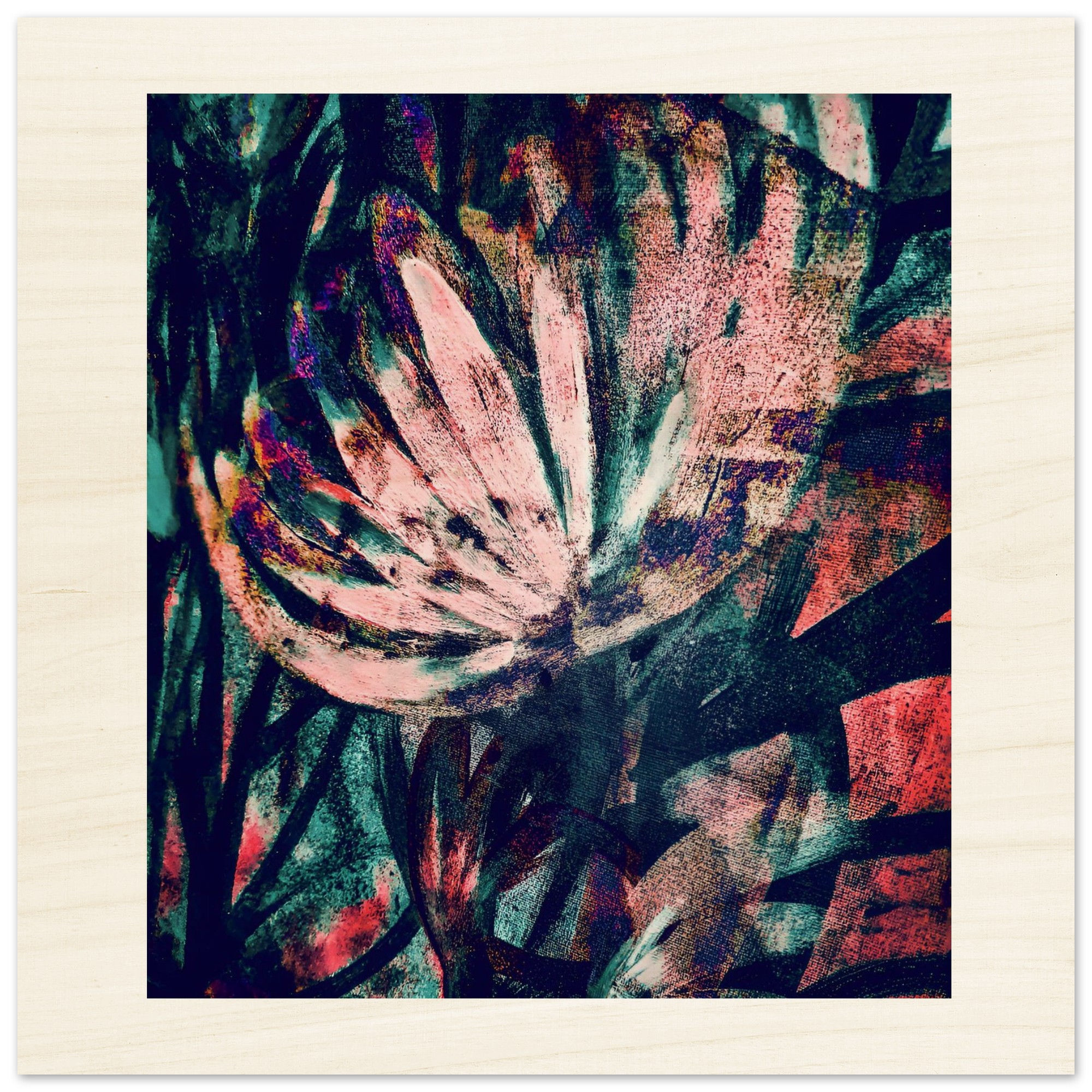 Wild Tulipan, by Claudia De La Hoz, Wood Prints