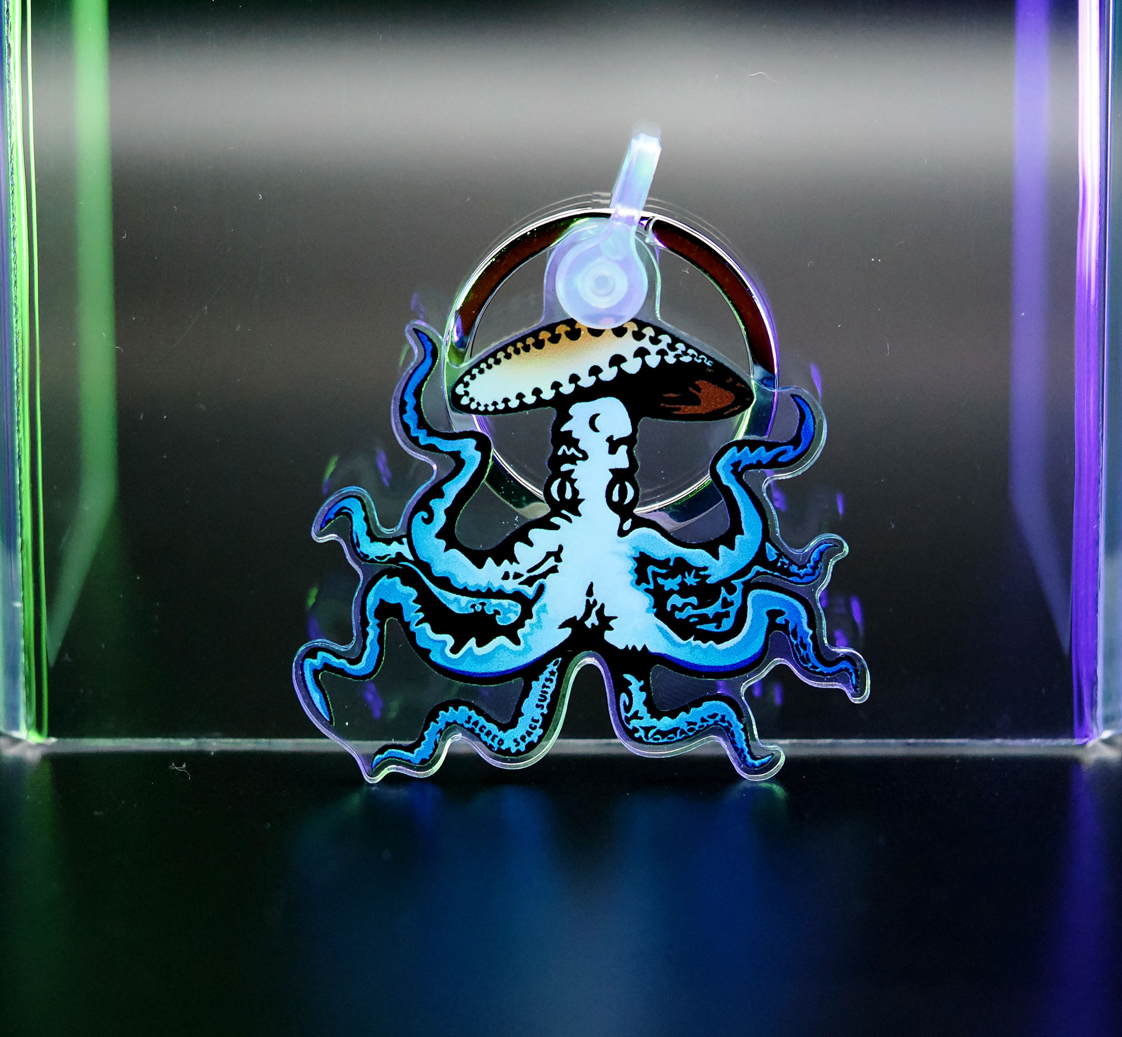 Octoshroom 2" Acrylic Keychain