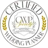Certified Wedding Planner Badge issued by the CWP Society