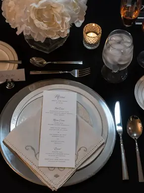 Classic Formal China Place Setting