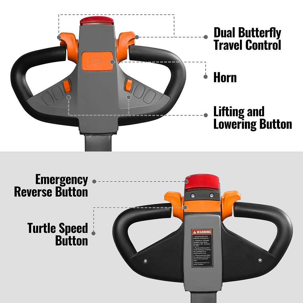 Thumbnail: 3300lbs Electric Straddle Stacker, 98" Lift, Adjustable Legs & Forks, F33-98SLA