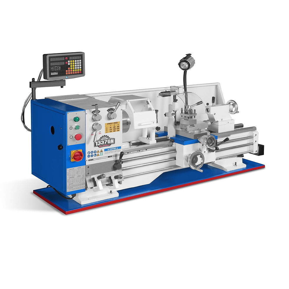 Thumbnail: Full Norton Gear Box 13" x 37" Industrial Heavy Duty Bench Metal Lathe ...