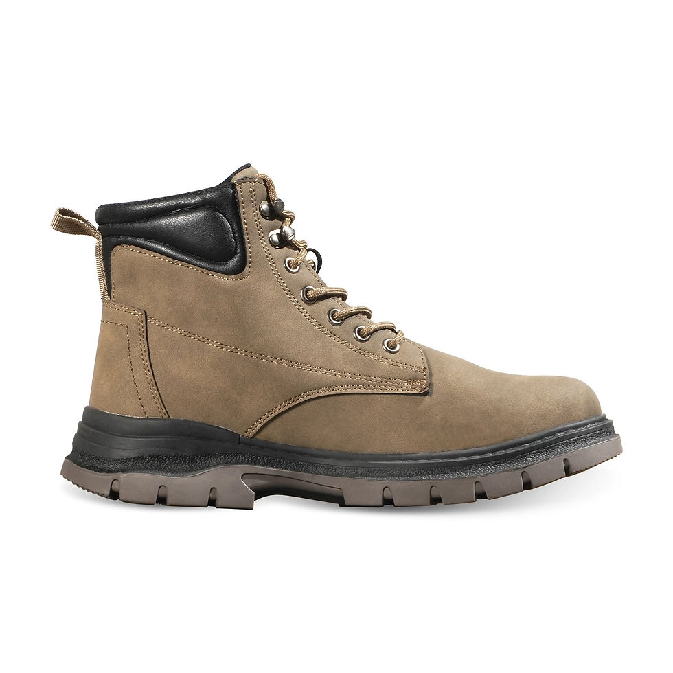 Thumbnail: Mid-Top Safety Shoes, Safety Footwear, Size 11.5