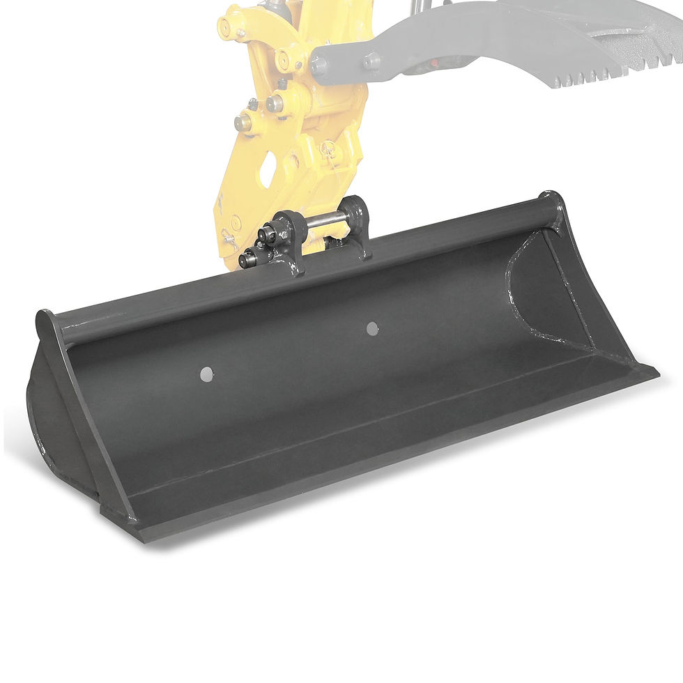 Thumbnail: 47'' Width Digging Bucket for Mini Compact Excavator MEC17, MEC17PRO (SKU:...