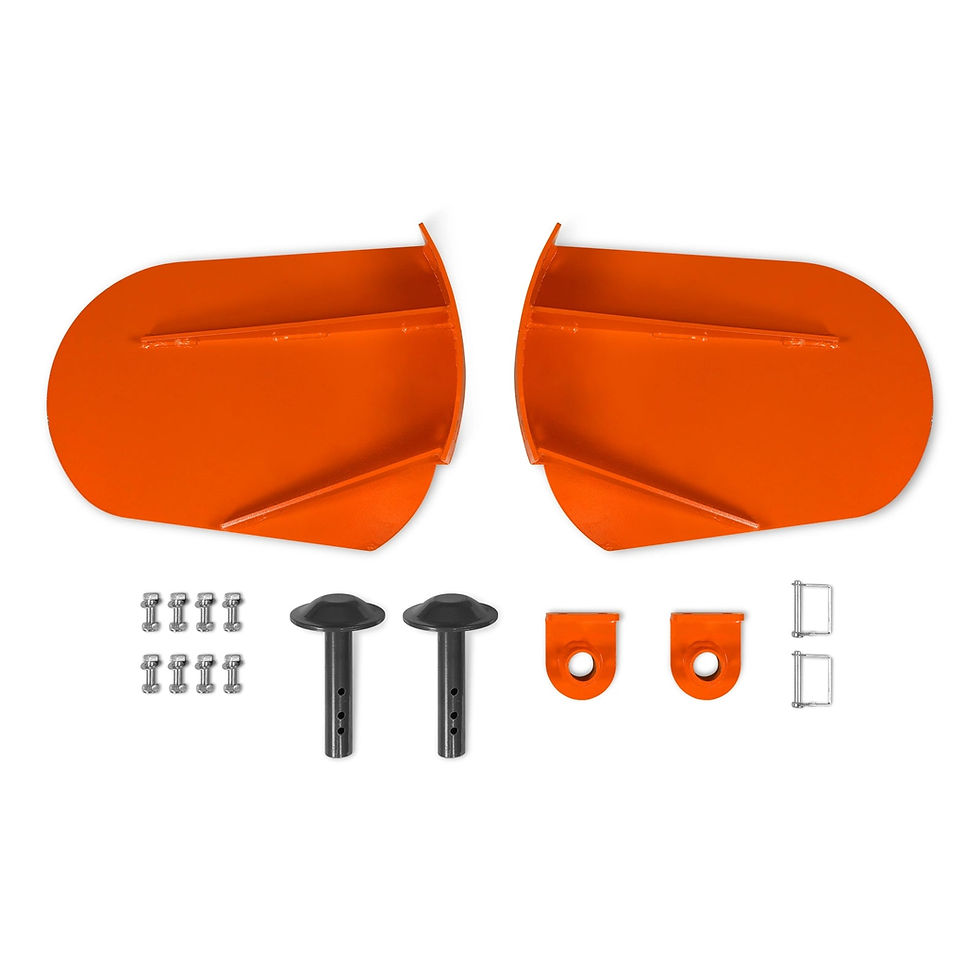 2 Pcs Sides & 2 Pcs Skid Shoes for Heavy Duty Rear Blade (for SKU: 201039,...