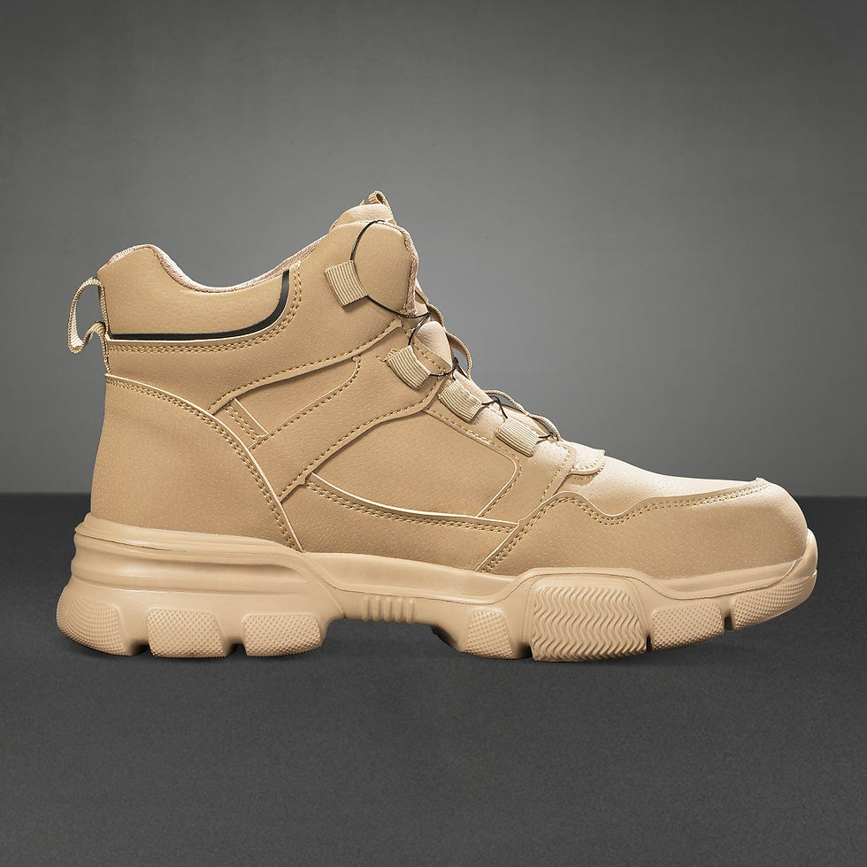 Thumbnail: Mid-Top Safety Shoes, Safety Footwear, Size 9