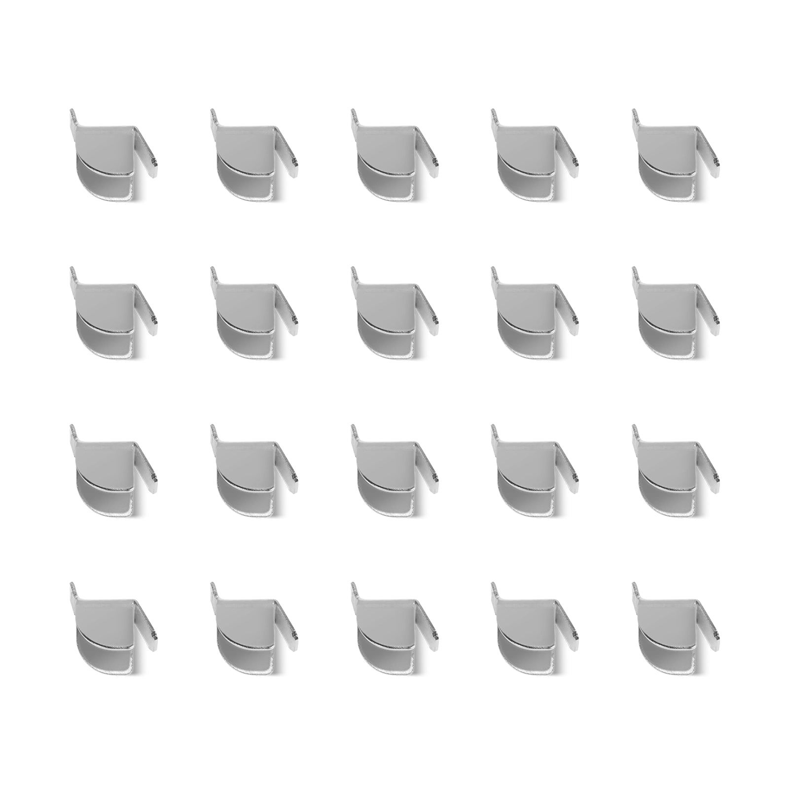 ( 1 Pack / 20 Pcs ) 20 pcs Shelf Clips for Dry Cabinet