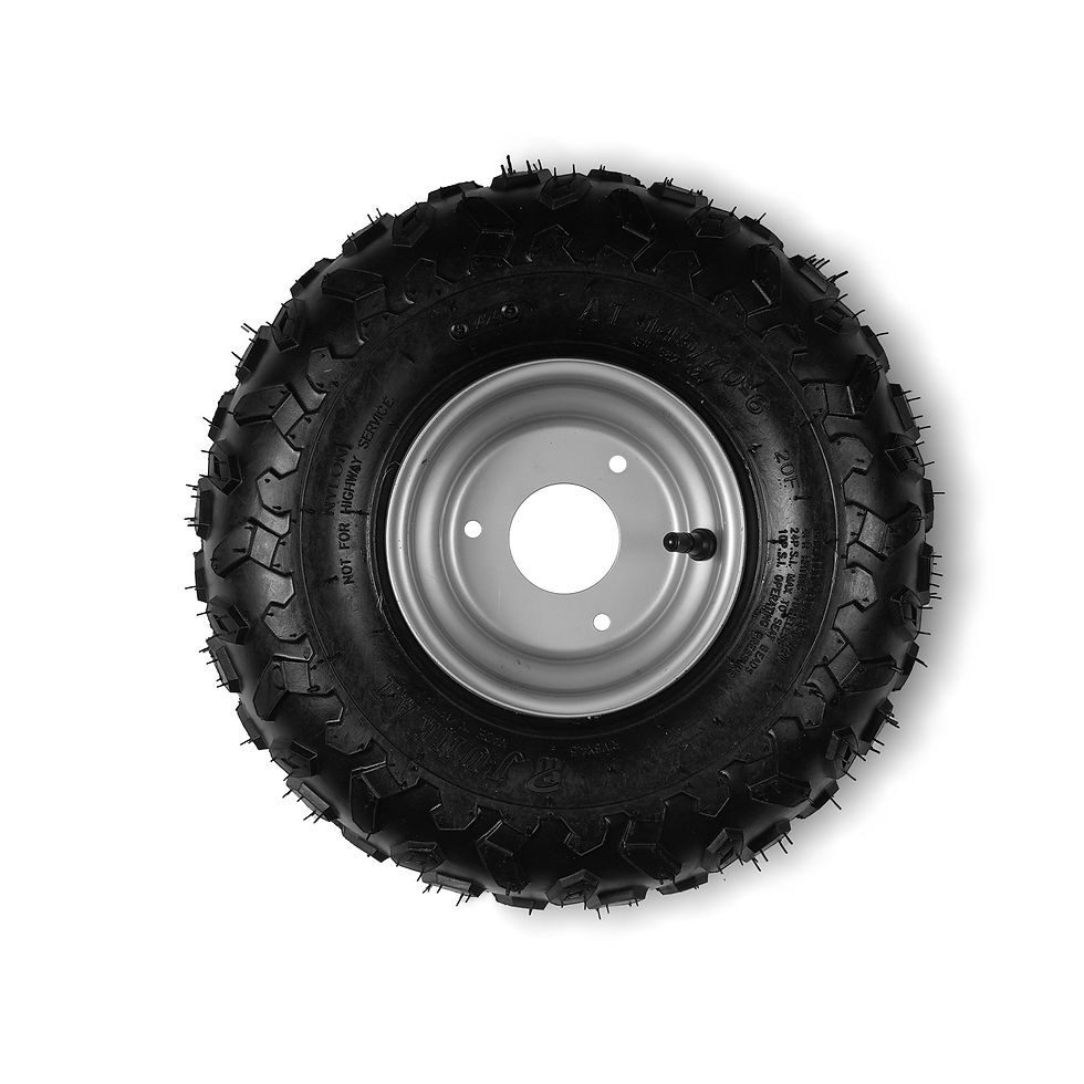 Left Rear Tire for Wood Chipper GS650 and Stump Grinder ( SKU: 110100,...