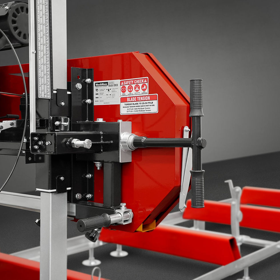 Thumbnail: 36" MAX Portable Sawmill & 8" Wood Chipper Combo