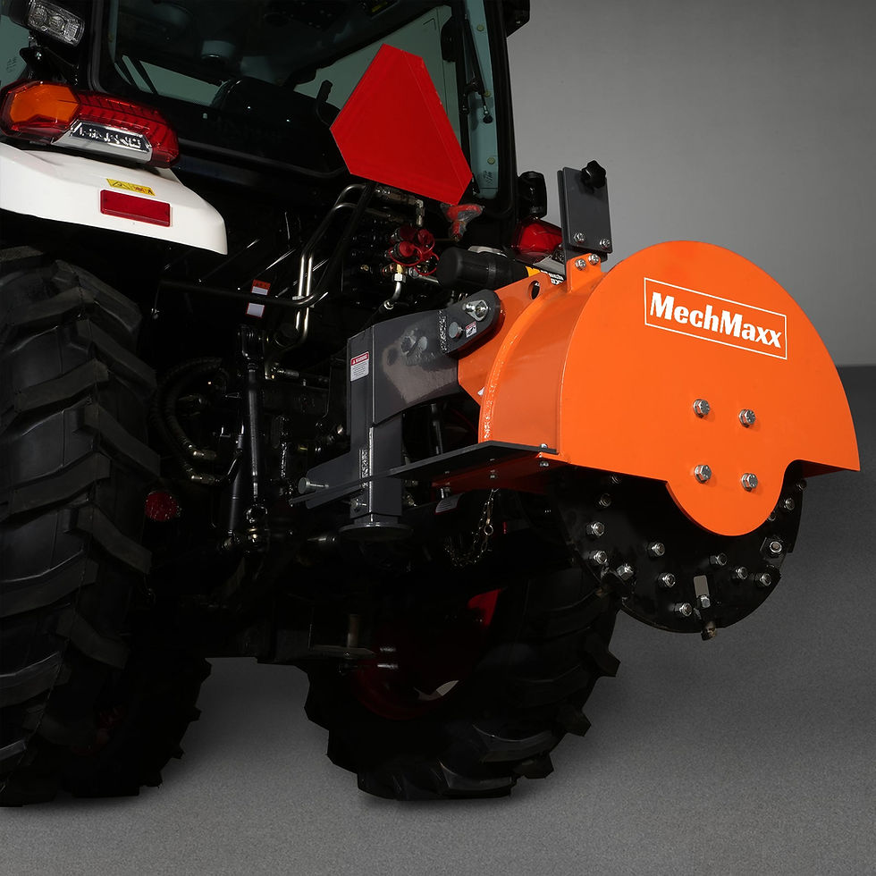 Thumbnail: 3-Point PTO Stump Grinder & Wood Chipper Combo
