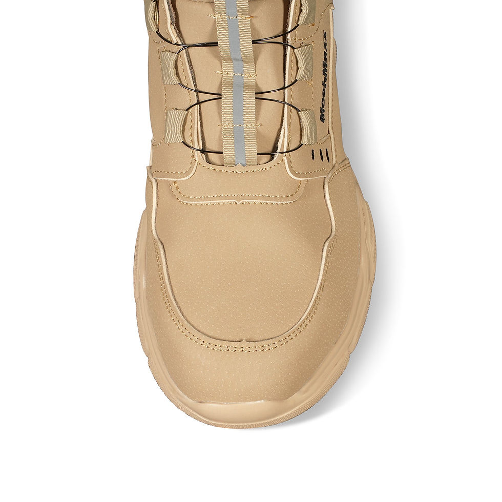 Thumbnail: Mid-Top Safety Shoes, Safety Footwear, Size 10