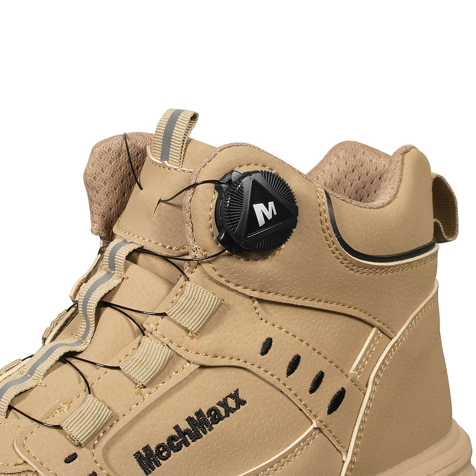 Mid-Top Safety Shoes, Safety Footwear, Size 10.5