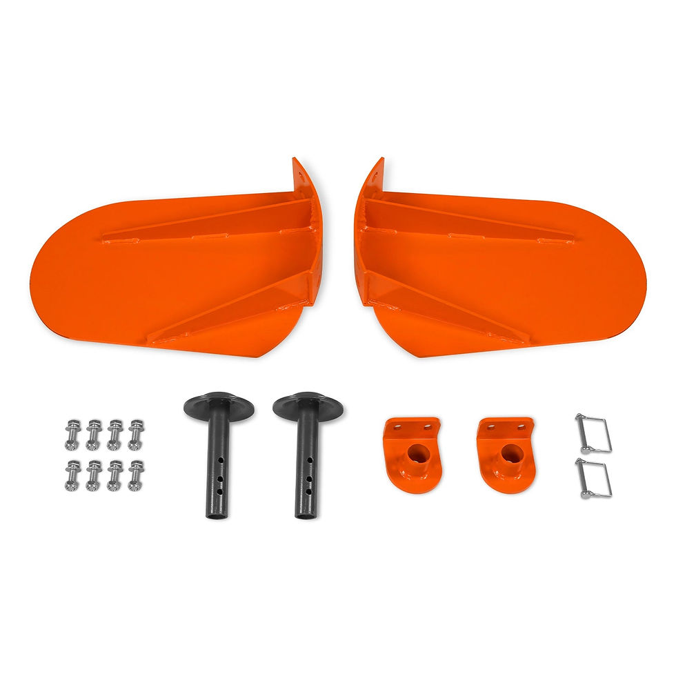 2 Pcs Sides & 2 Pcs Skid Shoes for Heavy Duty Rear Blade (for SKU: 201039,...