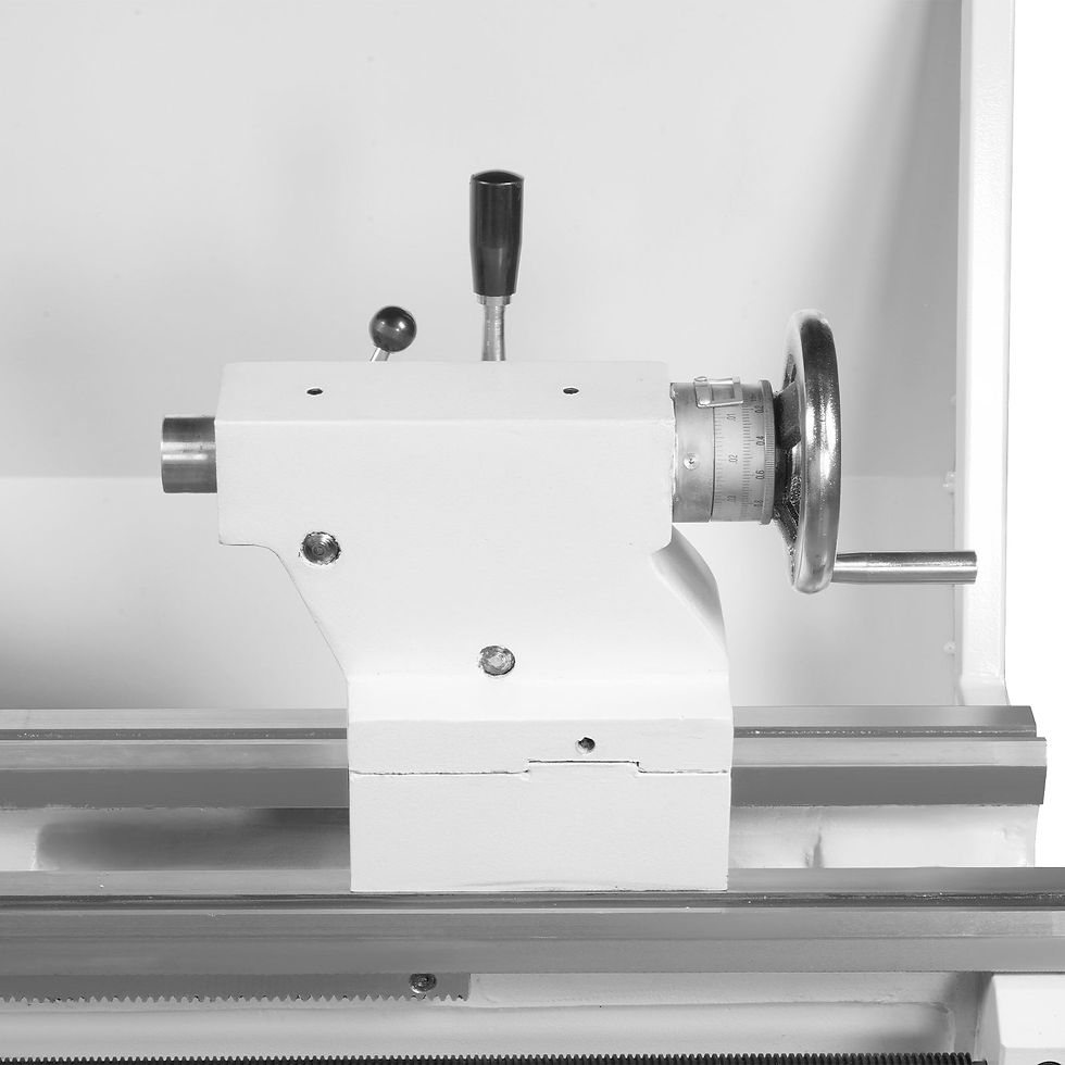 Thumbnail: 13" x 37" Industrial Heavy Duty Bench Metal Lathe 1.5HP/1100W Metal Working...