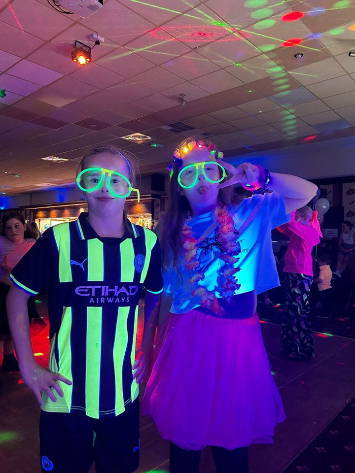 UV kids glow neon birthdays