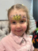 Children's party facepainting