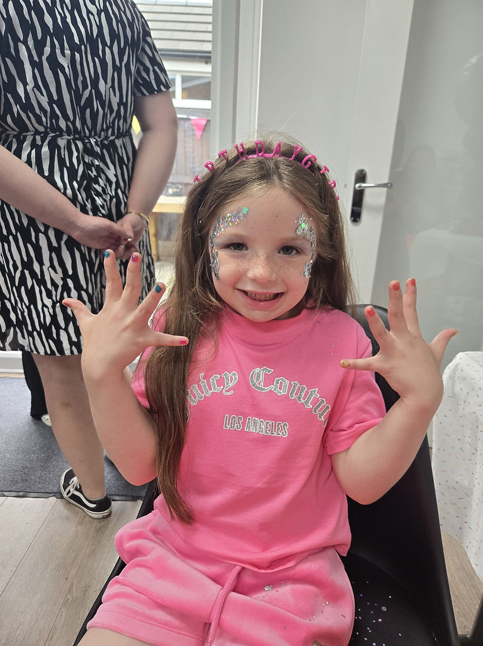Children's makeover birthdays St Helens