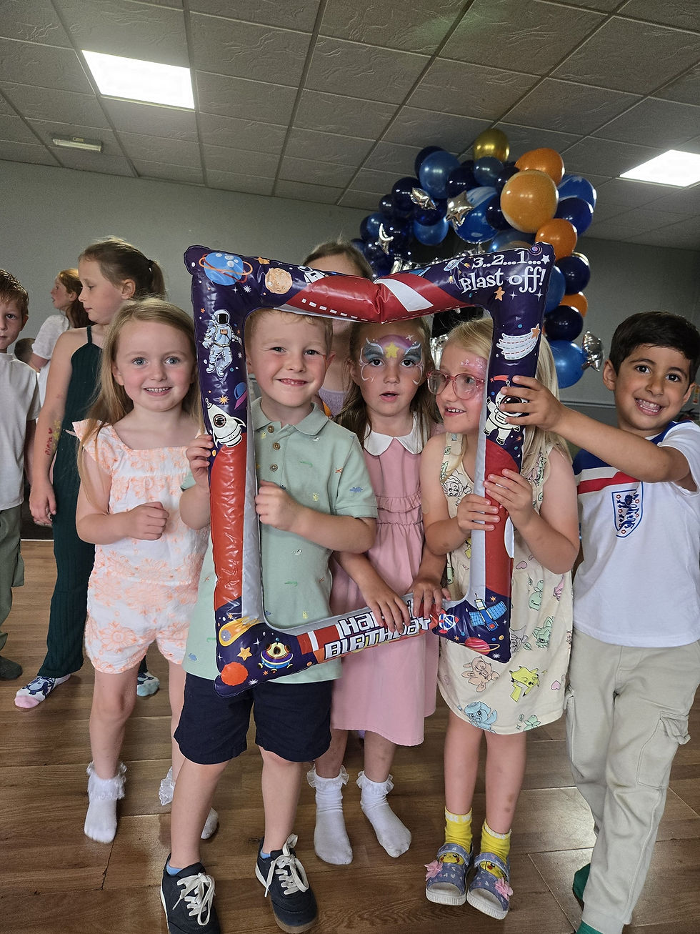Space themed kids parties!