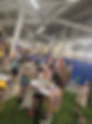 Children's entertainment and facepainting at The Halliwell Jones stadium in Warrington
